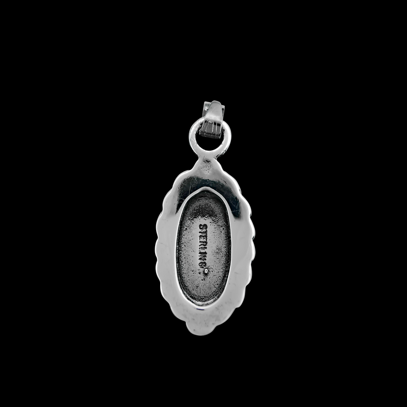 Braided Oval Pendant