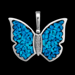 Wide Butterfly Pendant