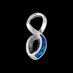 Figure-Eight Infinity Pendant