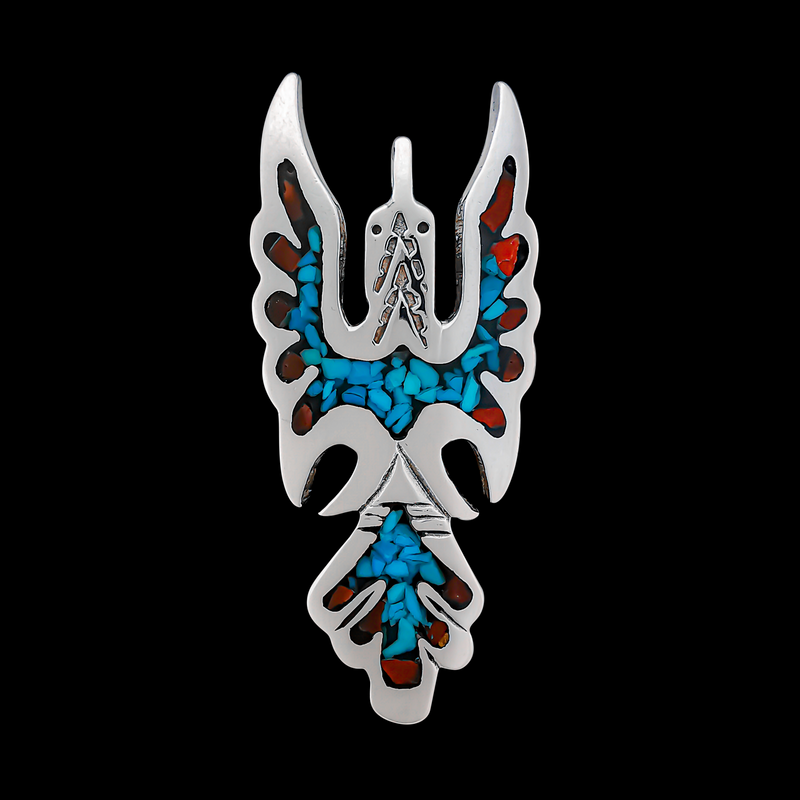 Large Detailed Thunderbird Pendant