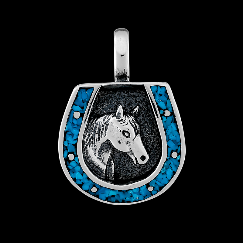 Lucky Horse Shoe Pendant