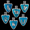 Feather Arrowhead Pendant