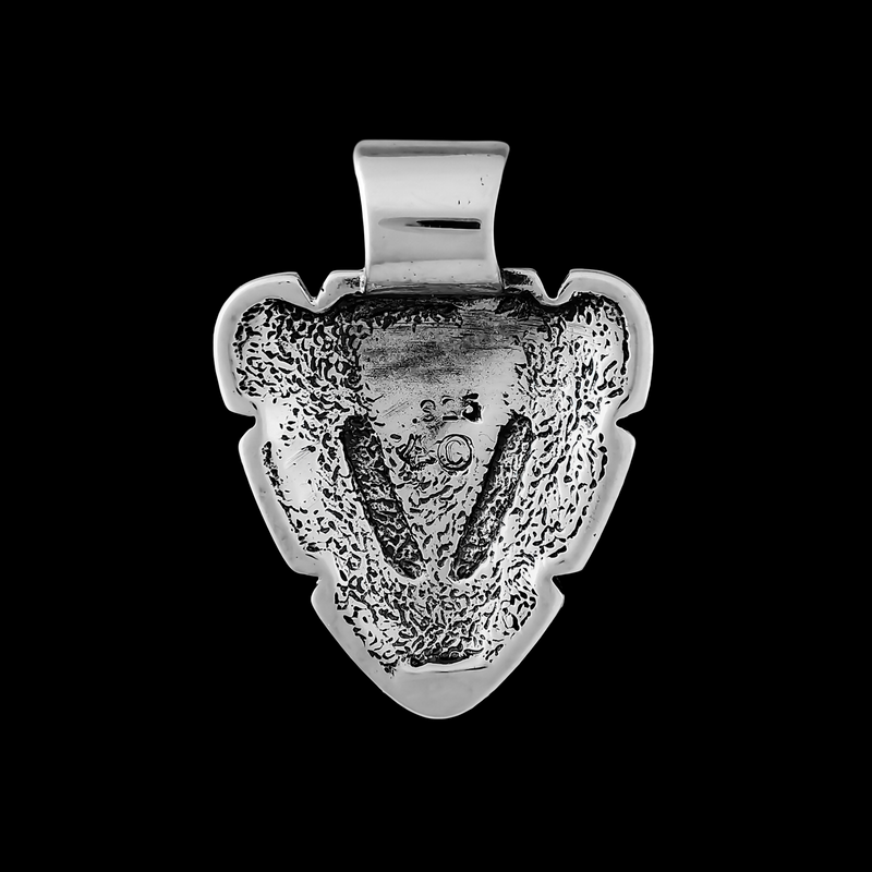 Feather Arrowhead Pendant