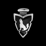 Howling Wolf Arrowhead Pendant