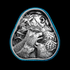 Wolf Scene Pendant