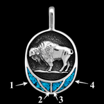 Buffalo Talisman Pendant