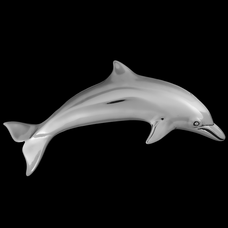 Dolphin Brooch - Mainland Silver