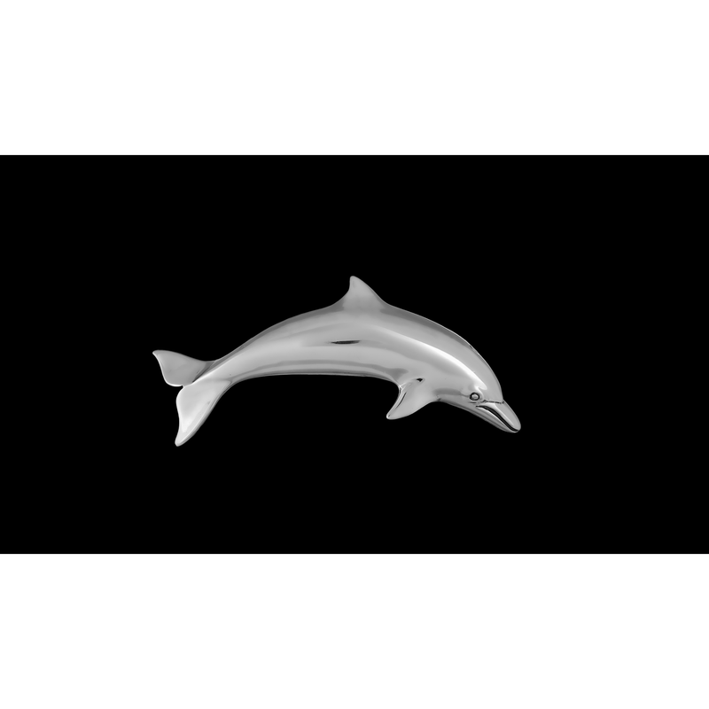 Dolphin Brooch - Mainland Silver
