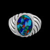 Spiral Inlay Ring