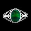 Infinite Heart Knots Ring