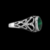 Infinite Heart Knots Ring
