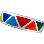Yellow, Dark Blue, Light Blue, Red, Orange, and Green Resin