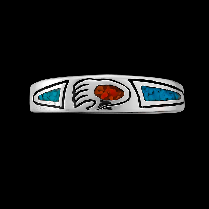 Native Bear Paw Ring