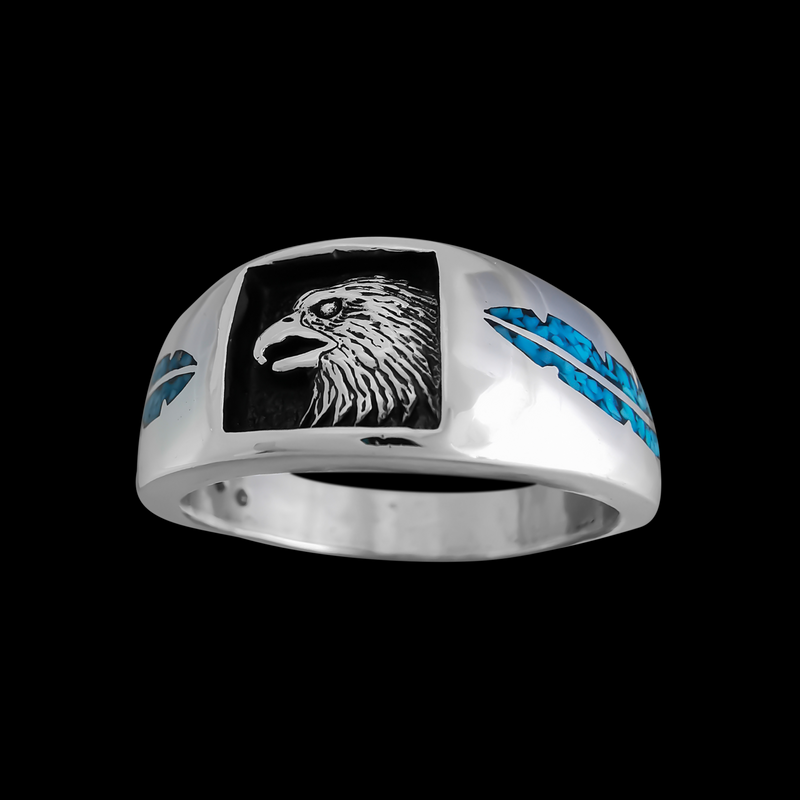 Bald Eagle Spirit Ring