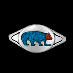 Showcase Native Bear Ring