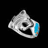 Good Omen Bear Tracks Ring