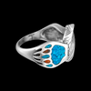 Good Omen Bear Tracks Ring