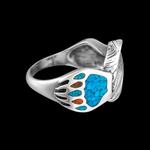 Good Omen Bear Tracks Ring