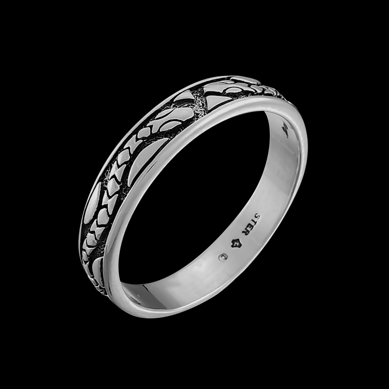 Face to Face Snake Ring