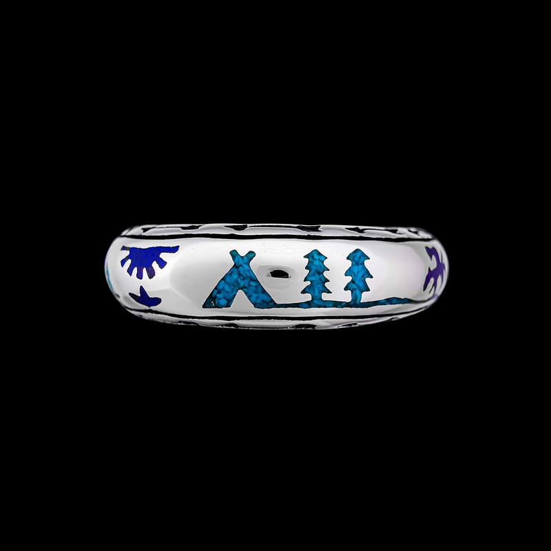 James Fraser End of Trail Ring