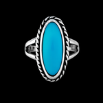 Large Oval Rope Ring