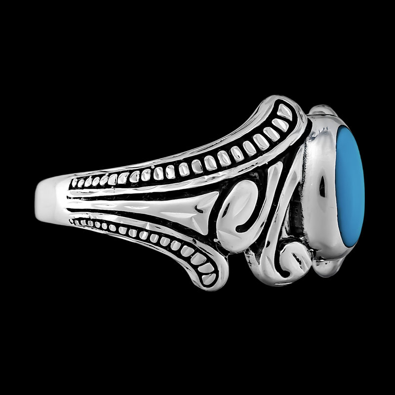 Nouveau Inlay Ring