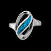 Ribbon Oval Ring