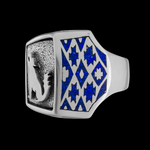 Howling Wolf Ring