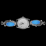 Feather Oval Watch - Mainland Silver