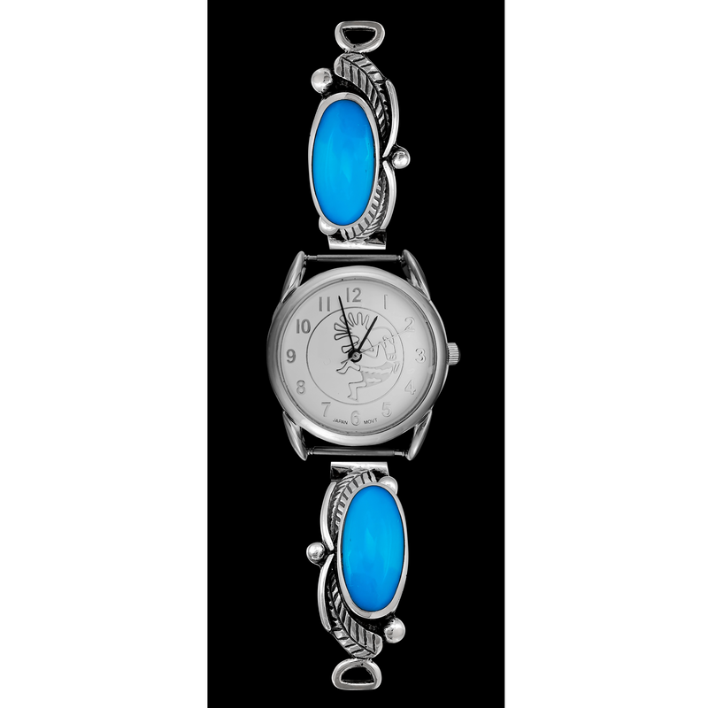 Feather Oval Watch - Mainland Silver