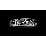 Wildlife Scene Bracelet - Mainland Silver