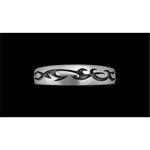 Customizable Sterling Silver Tribal cuff Bracelet, Birthstone Bracelets, Barbed Wire Jewelry, Tribal Bracelet, Navajo Jewelry