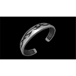 Customizable Sterling Silver Tribal cuff Bracelet, Birthstone Bracelets, Barbed Wire Jewelry, Tribal Bracelet, Navajo Jewelry