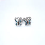 ER143 Simple Butterfly Stud Earrings