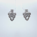 ER493 Bear Paw Stud Earrings