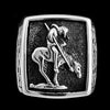 Customizable End of Trail Ring, James Earle Fraser Inspired, Native American Ring, Gemstone Rings, Custom Birth Stone Rings, Cowboy