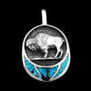 Buffalo Necklace, 925 Sterling Silver Pendant, Buffalo Pendant,  Bison Pendant, Tatanka - Mainland Silver