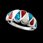 Teardrop Patriot Ring