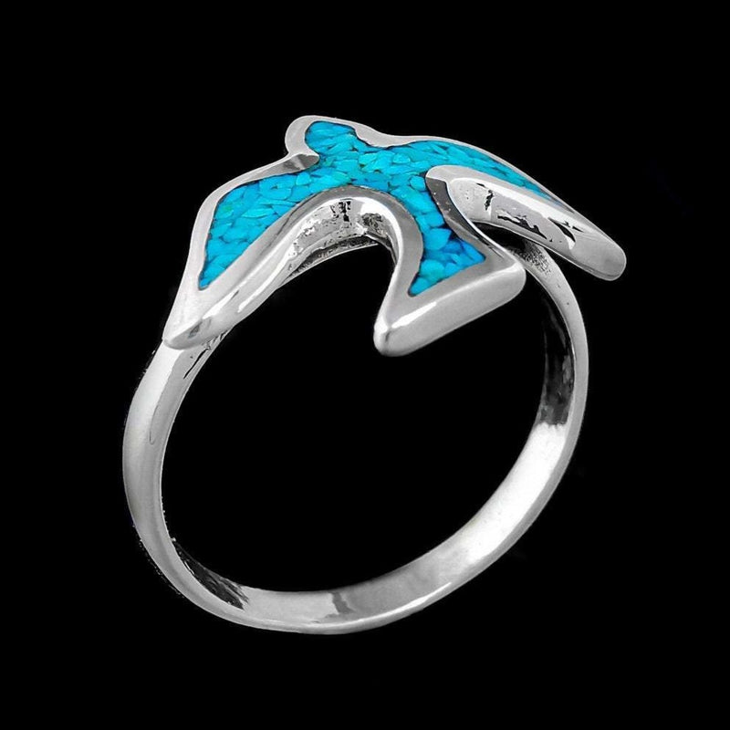 Soaring Bird Silhouette Ring