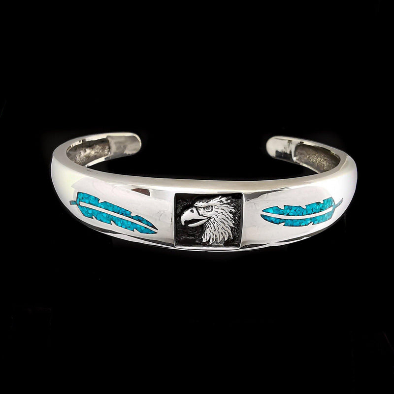 Spirit Eagle Bracelet - Mainland Silver