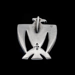 Navajo inspired Thunderbird Pendant, 925 Sterling Thunderbird pendant, Native American Jewelry, Southwestern - Mainland Silver