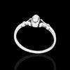 Made to Order Diamond Cut or High Polish Shine Oval Ring, 925 Sterling Silver, Custom Design Ring, Wedding Ring, Anniversary Ring