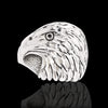 Diamond Cut Proud Eagle Ring