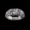 Diamond Cut Garden Rose Ring