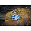 Navajo inspired Thunderbird Pendant, 925 Sterling Thunderbird pendant, Native American Jewelry, Southwestern - Mainland Silver