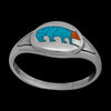 Showcase Native Bear Ring - Mainland Silver
