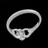 Twisted Rope Oval Ring - Mainland Silver