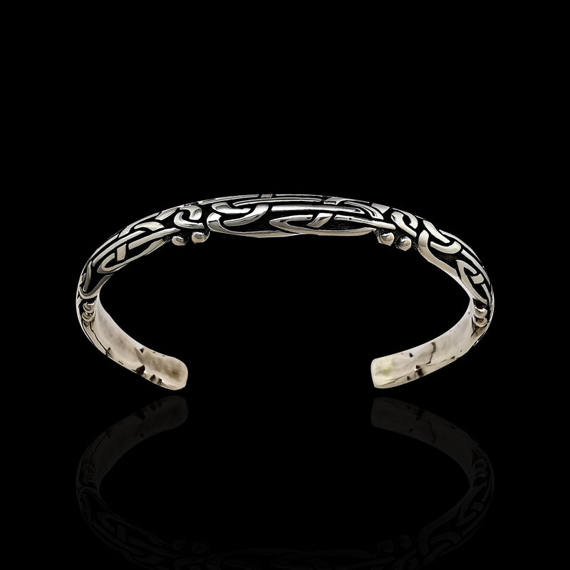Celtic Tribal Bracelet - Mainland Silver