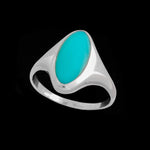 Elegant Oval Ring - Mainland Silver