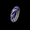 Lightning Bolt Band - Mainland Silver